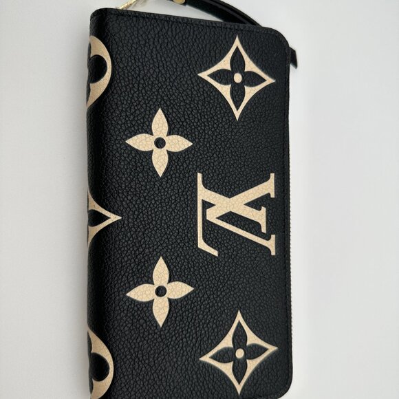 Louis Vuitton Monogram Empreinte Zippy Wallet black - Picture 4 of 9